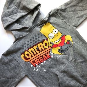 Bart Simpson hoodie size 14-16